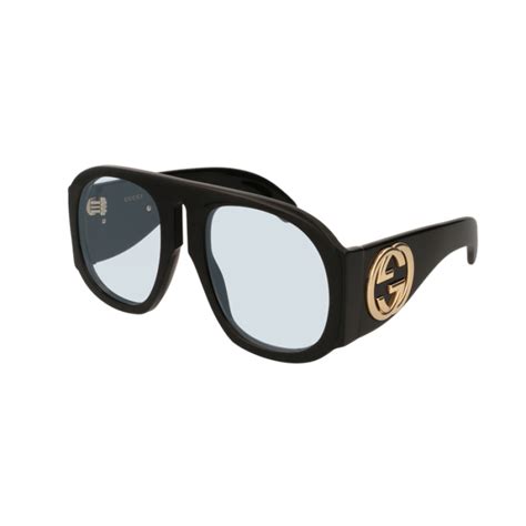 gucci gg0152s - 001 nero|Gucci GG0152S Sunglasses .